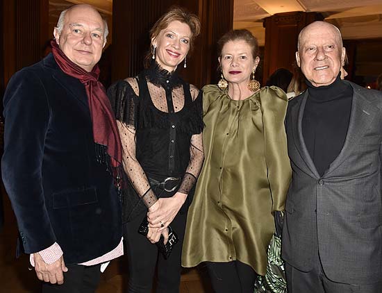 Rolf Sachs, Mafalda von Hessen, Norman Foster und Frau Elena ©Fotos: BrauerPhotos/S.Brauer